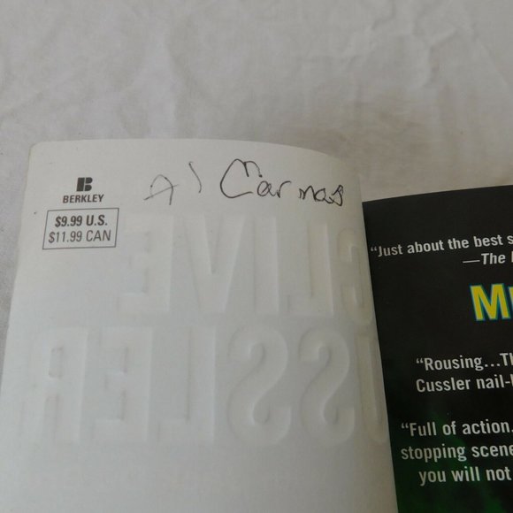 Lot of 3 Clive Cussler PB Valhalla Rising Dirk Pitt Kingdom Fargo Mirage Oregon - Picture 7 of 10